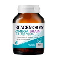 Blackmores澳佳宝高浓度DHA健脑鱼油胶囊60粒 